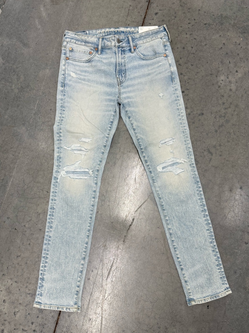 American Eagle Skinny Jeans Light Wash 32x32